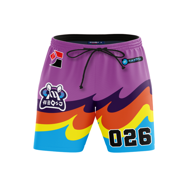 Pokemon Psychic Uniform Beach Shorts FDM3107 S Official Anime Swimsuit Merch