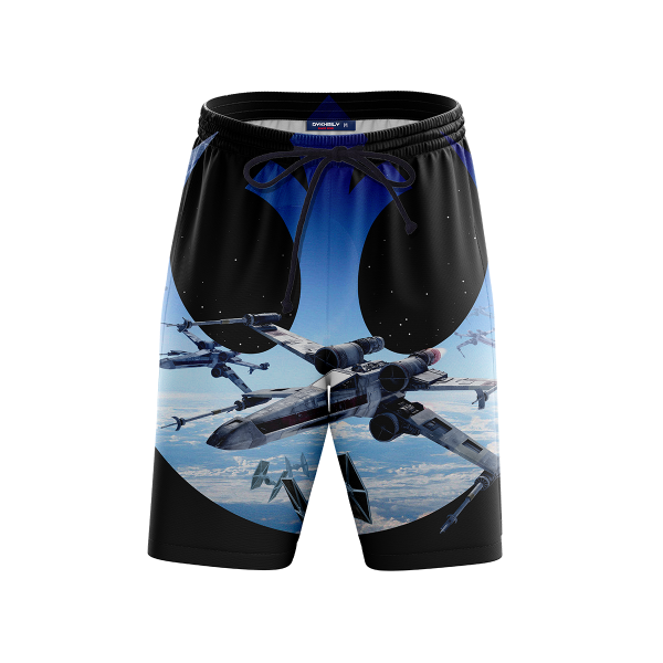 Aviation Fleet Beach Shorts FDM3107 S Official Anime Swimsuit Merch