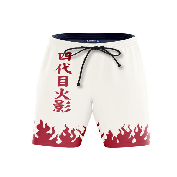 Hokage Beach Shorts FDM3107 S Official Anime Swimsuit Merch
