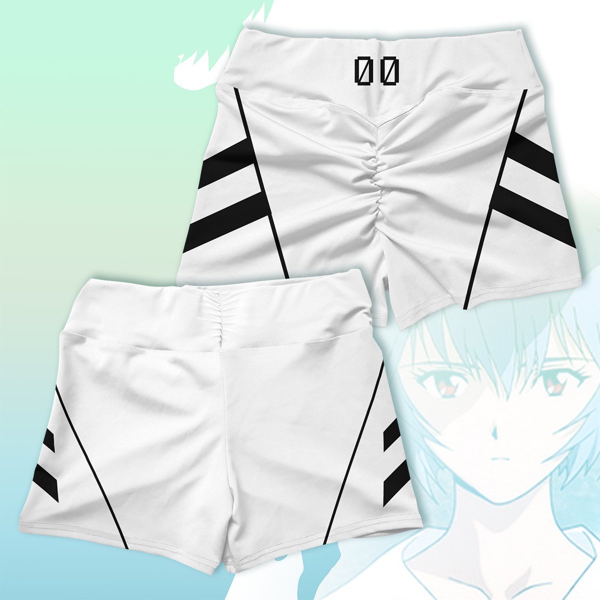 neon genesis rei active wear set 249510 - Anime Swimsuits