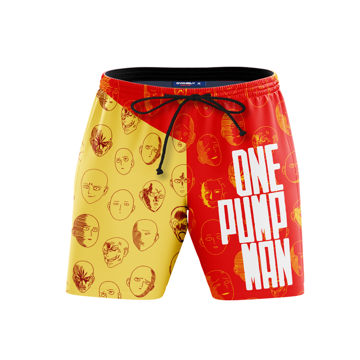 One Pump Man Beach Shorts FDM3107 S Official Anime Swimsuit Merch