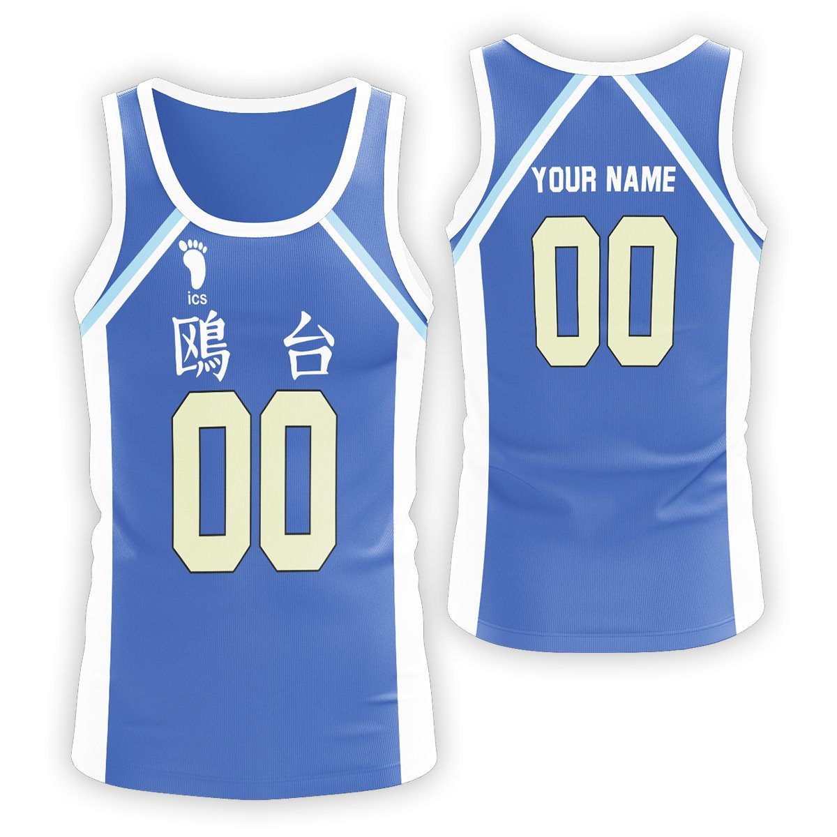 Personalized Kamomedai Libero Unisex Tank Tops FDM3107 S Official Anime Swimsuit Merch