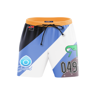 Pokemon Water Uniform Beach Shorts FDM3107 S Official Anime Swimsuit Merch