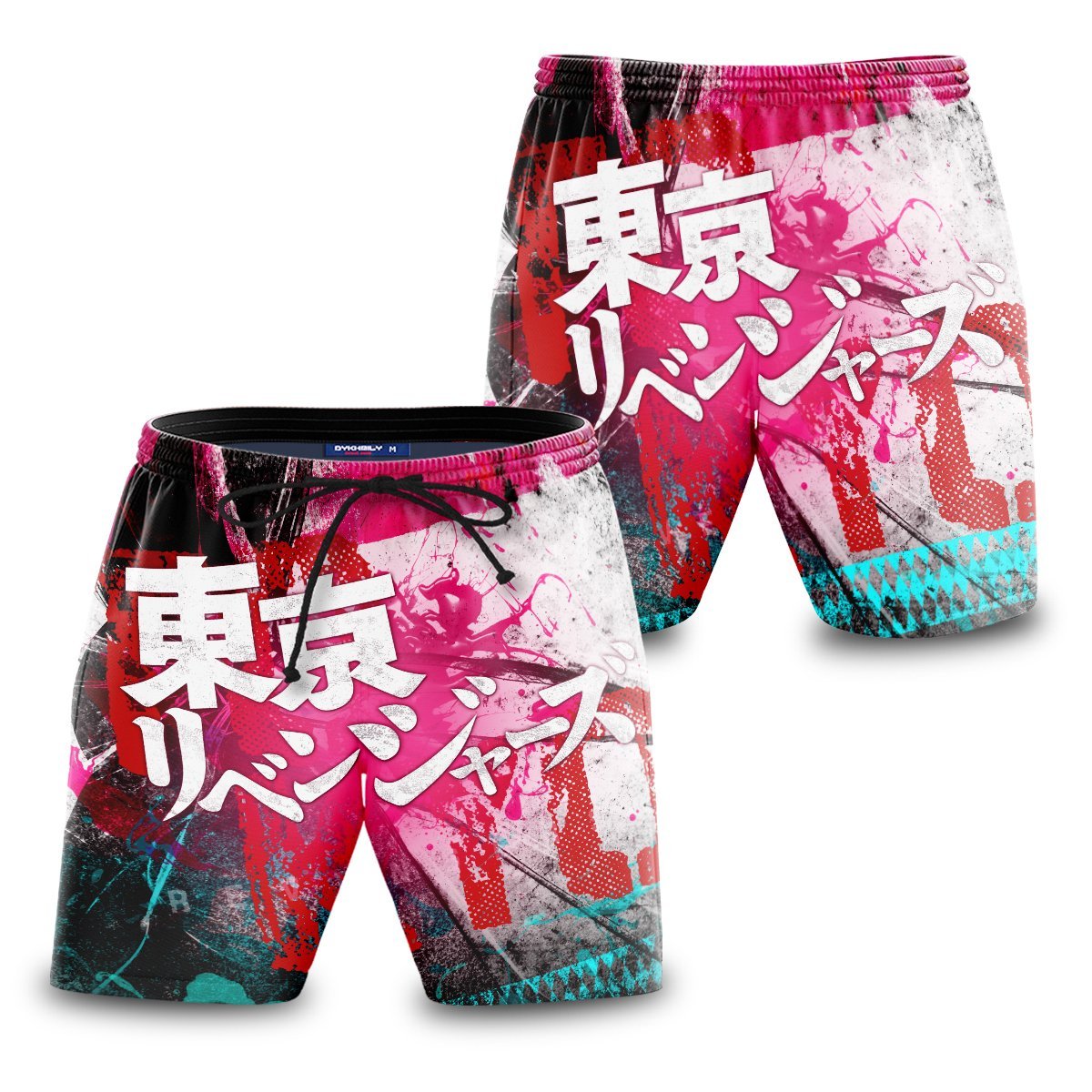 Tokyo Manji Gang Beach Shorts FDM3107 S Official Anime Swimsuit Merch