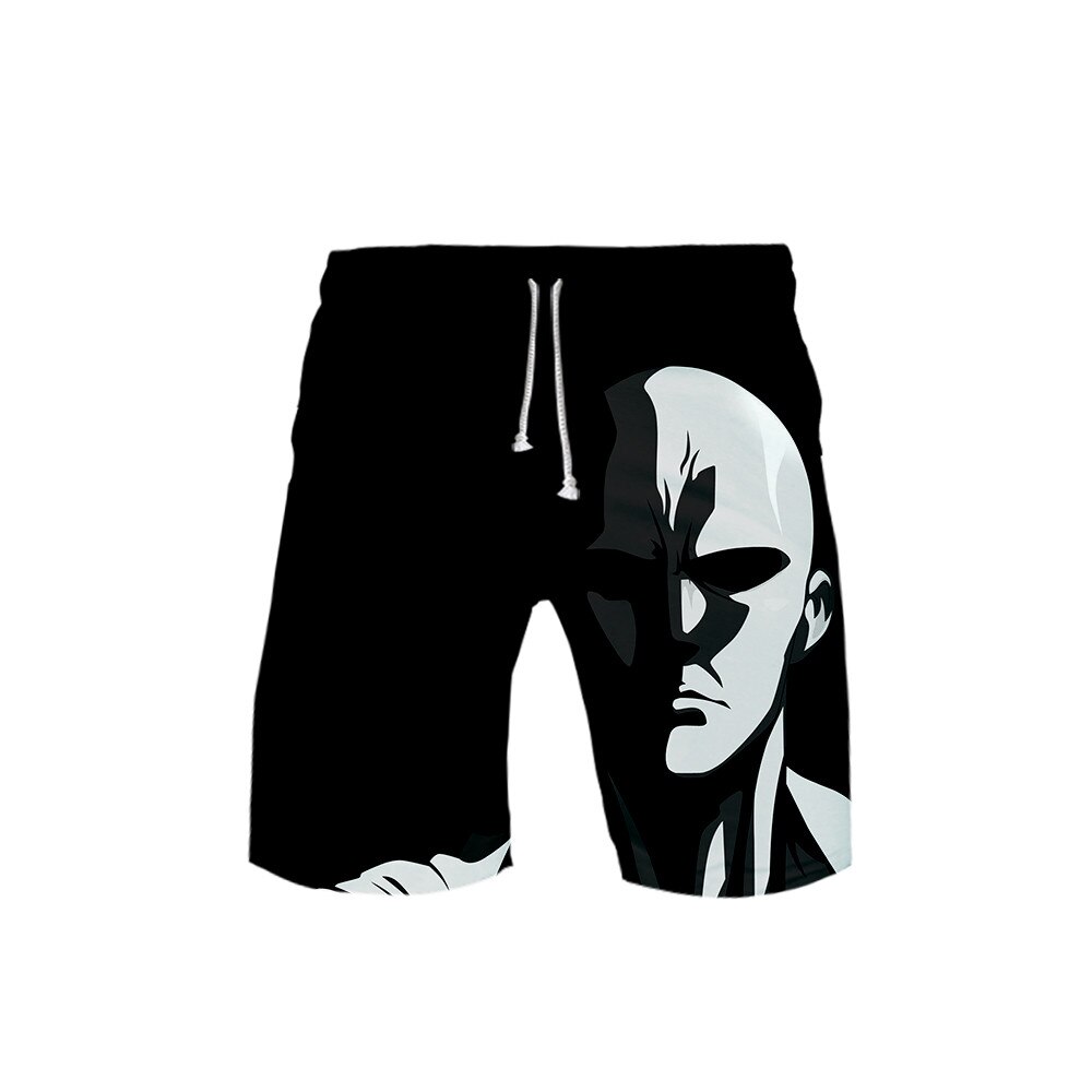 3D One Punch Man Mens Swimwear Swim Shorts Kids Beach Board Shorts Swimming Pants Swimsuit Mens 2 - Anime Swimsuits