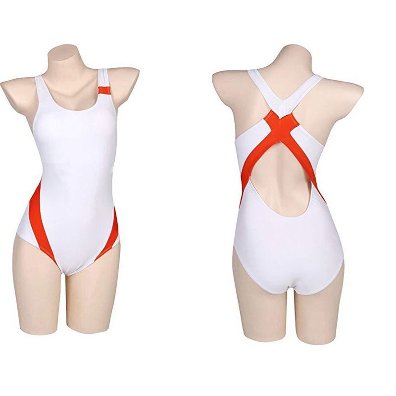 Anime Darling in the Franxx Zero Two 02 Cosplay Jumpsuits Swimsuit Sexy Girls Women Sukumizu Suits 1 - Anime Swimsuits
