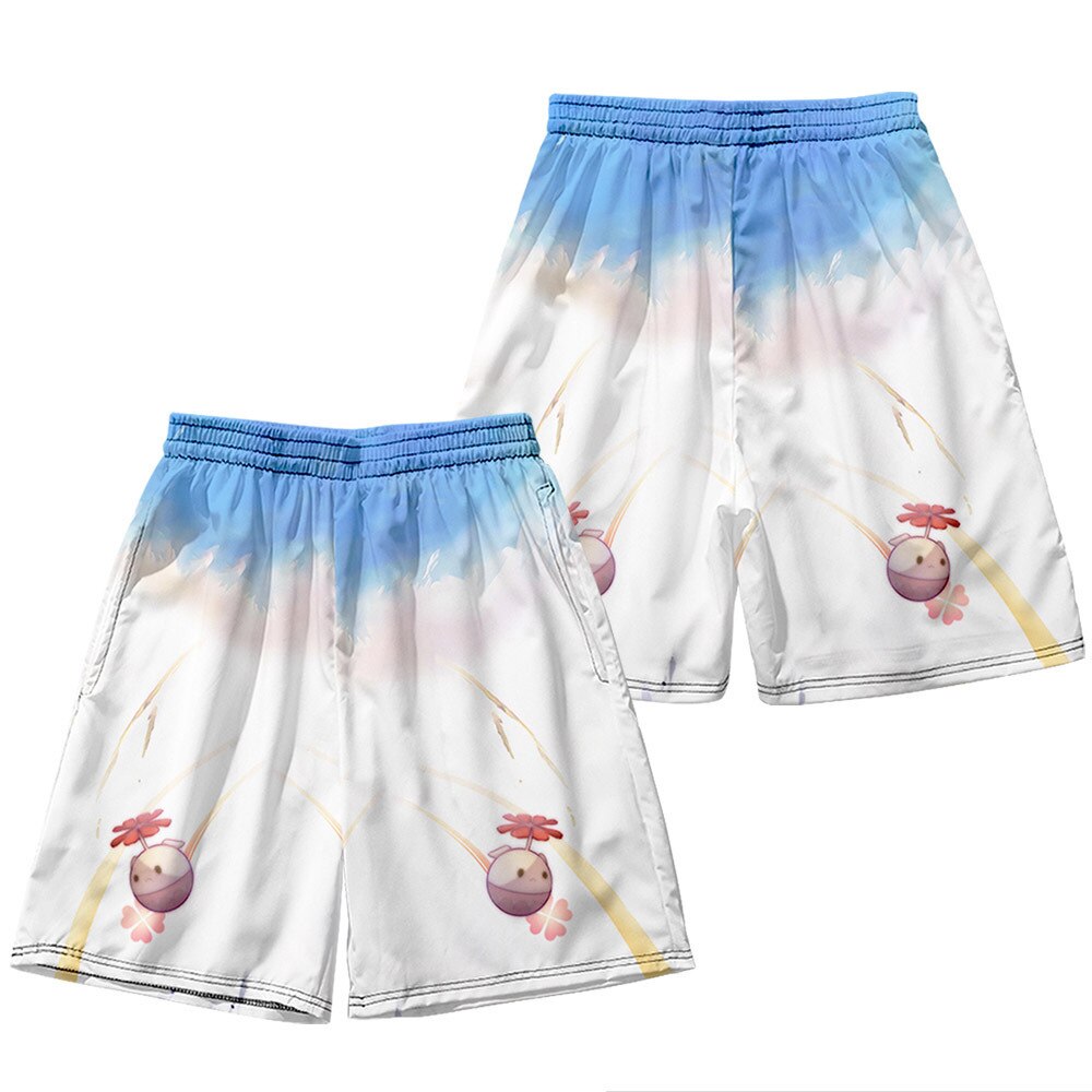 Genshin Impact Beachwear Bleach Short Pants Anime Print Swimming Shorts Men Streetwear Board Quick Dry Boys 5 - Anime Swimsuits