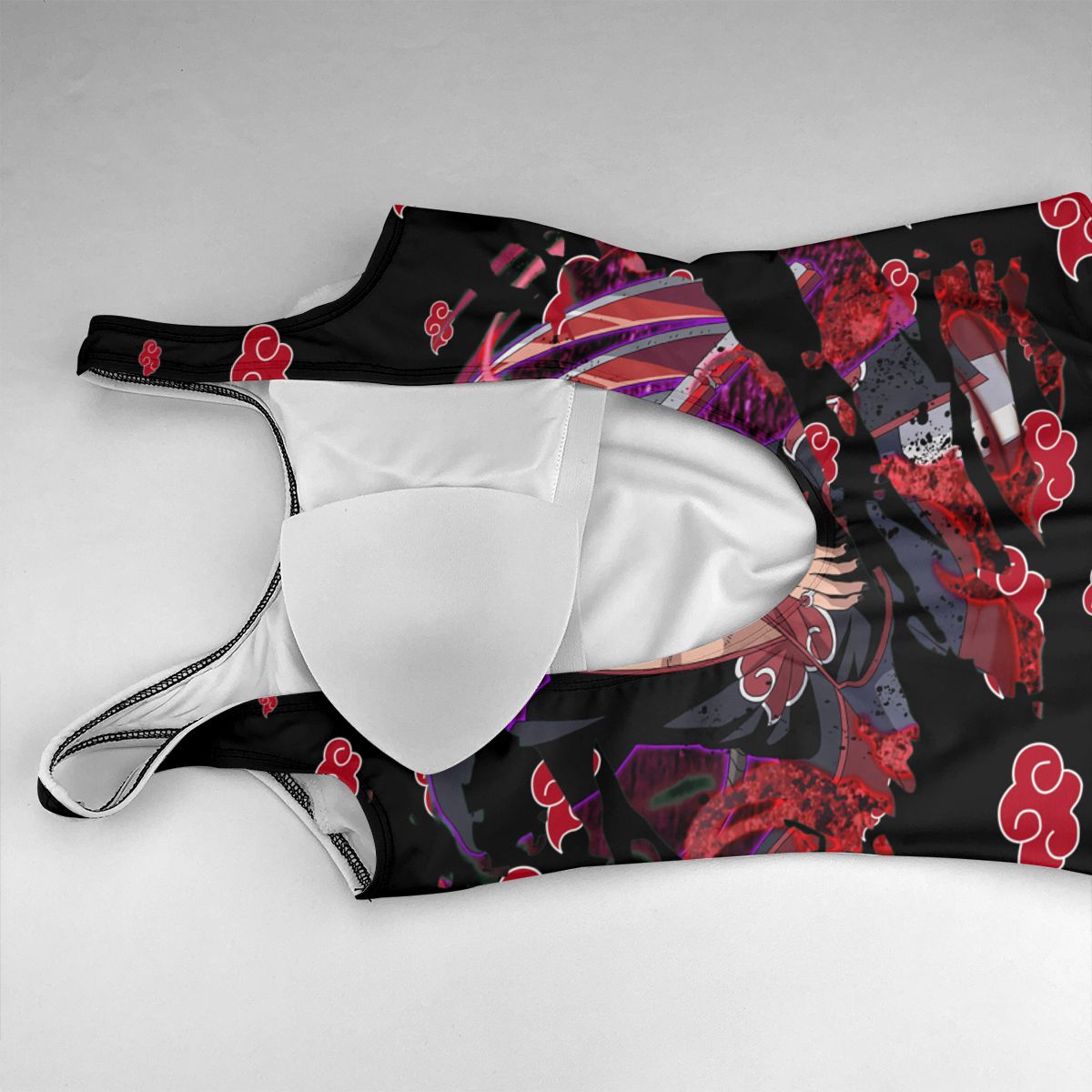 Japanese Anime sexy Bikinis Swimsuit HIDAN AKATSUKI Hidan Akatsuki Flags bathing suit SwimSuit Top Quality swimsuit 1 - Anime Swimsuits